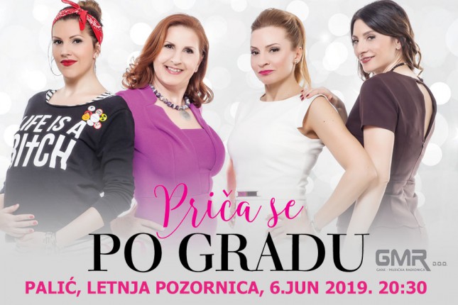 Predstava "Priča se po gradu" na Letnjoj pozornici