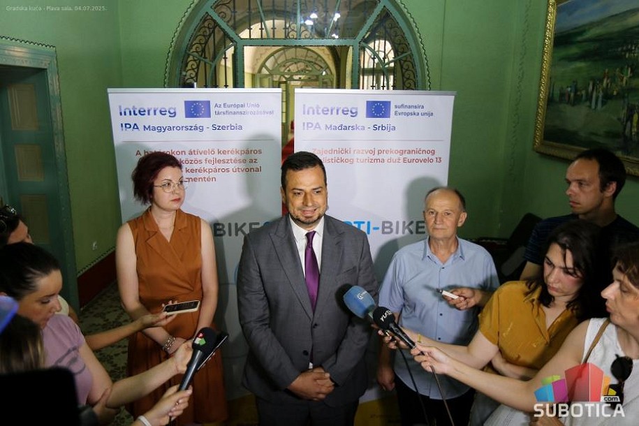 Subotica dobija biciklistički most i 4,2 kilometra staze u okviru projekta "Opti-bike 3"