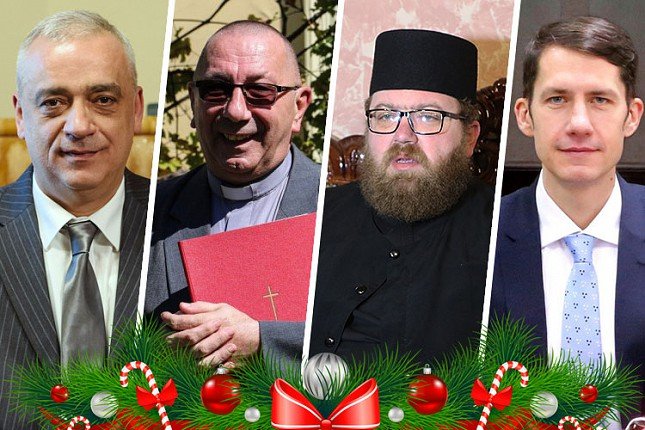 Božićne čestitke sugrađanima koji slave po gregorijanskom kalendaru