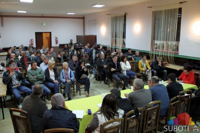 Buran zbor građana u MZ "Makova sedmica"