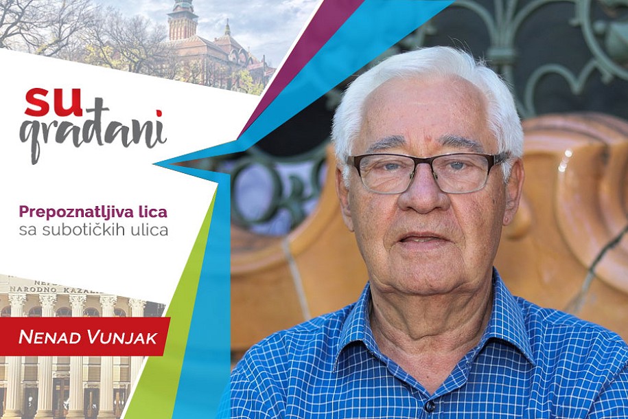 SUgrađani: Nenad Vunjak - "Radim, pišem... da mozak ne začauri!"