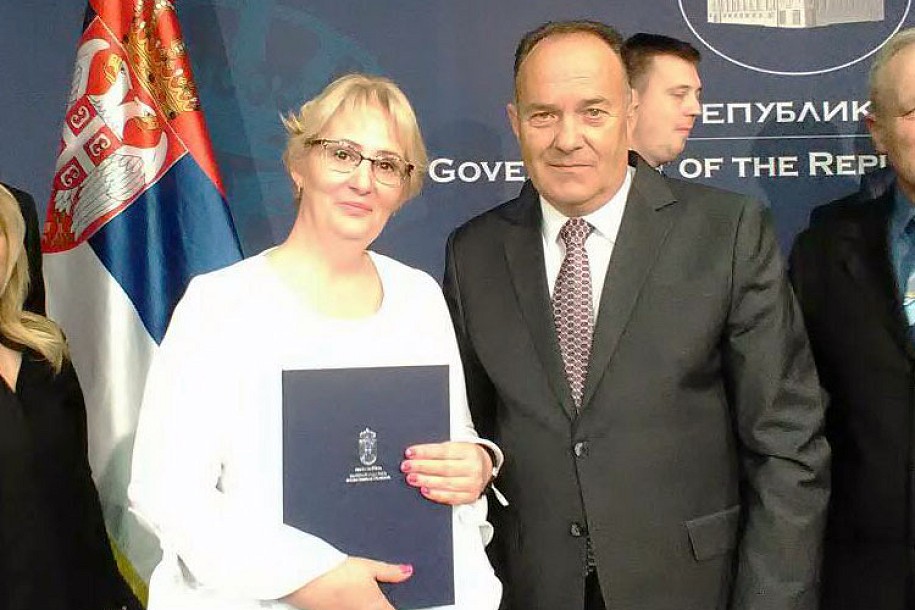 Branka Bešlić dobitnica Svetosavske nagrade