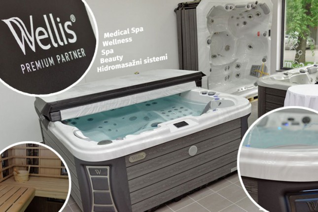 Otvoren izložbeni prostor velnes opreme