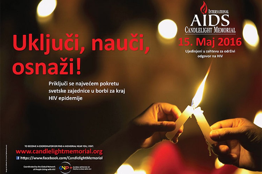 Danas se sećamo osoba preminulih od AIDS-a