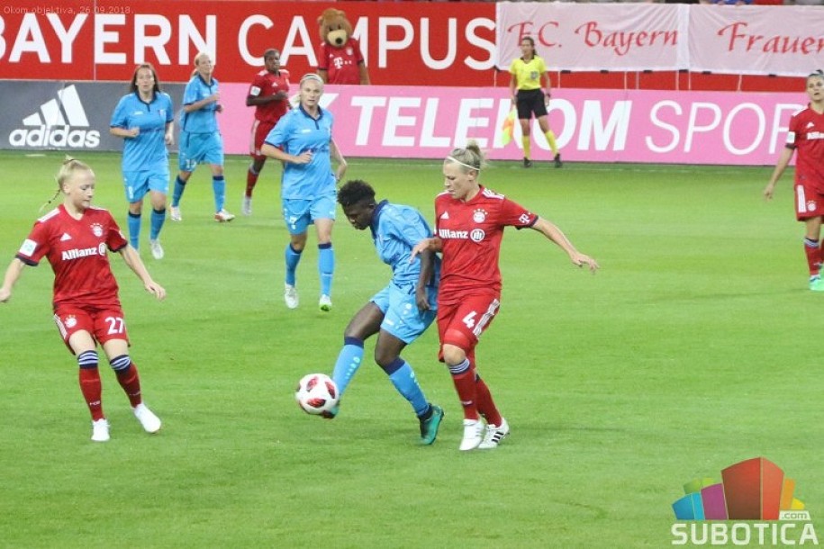 Fudbal (Ž): Bajern bolji i u revanšu, Spartak završio učešće u Ligi šampiona