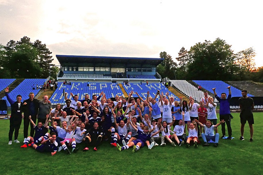 Fudbal: "Golubice" šampionke Srbije, osmi trofej u nizu!