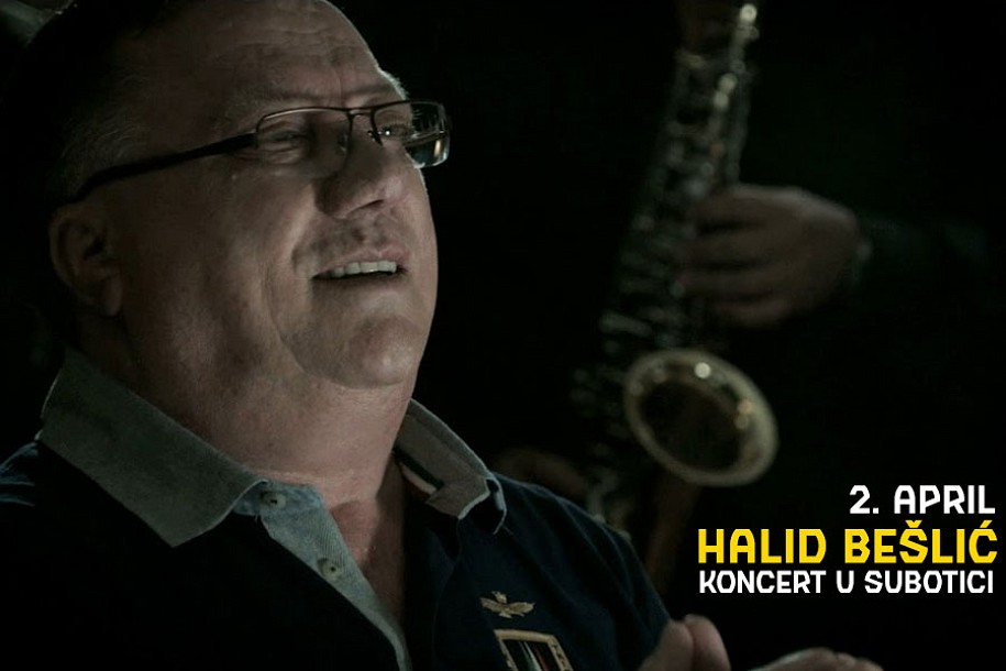 Veliki koncert Halida Bešlića 2. aprila u Hali sportova
