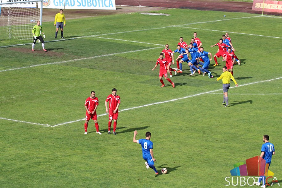 Fudbaleri Spartaka igrali bez pogodaka sa Radničkim 1923