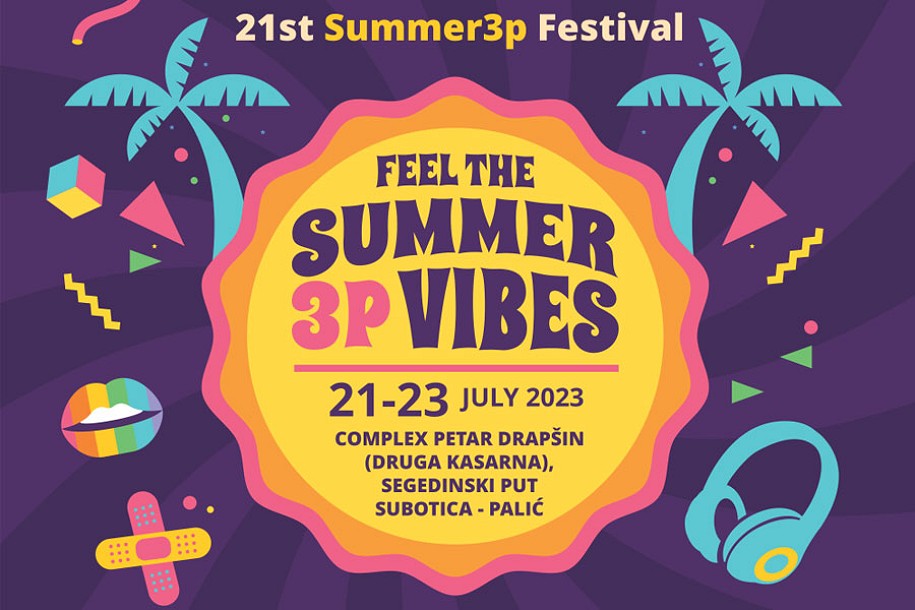 Summer3P festival od 21. do 23. jula