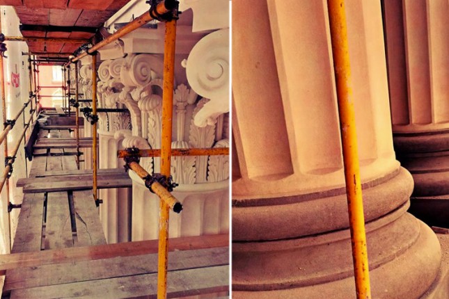 Otkrivanje zaštićenog dela Narodnog pozorišta sredinom jula