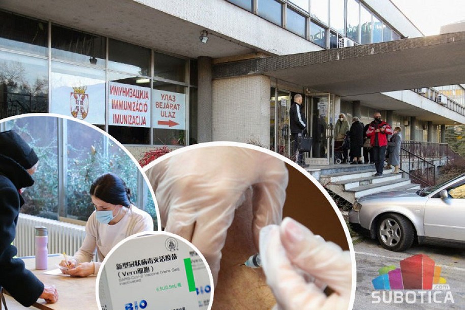 Za vikend bez imunizacije, interesovanje za vakcinu iskazalo 13.000 Subotičana