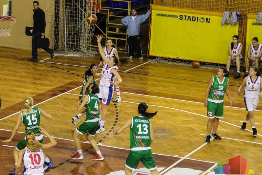 Poraz košarkašica Spartaka od Šumadije iz Kragujevca (50:84)