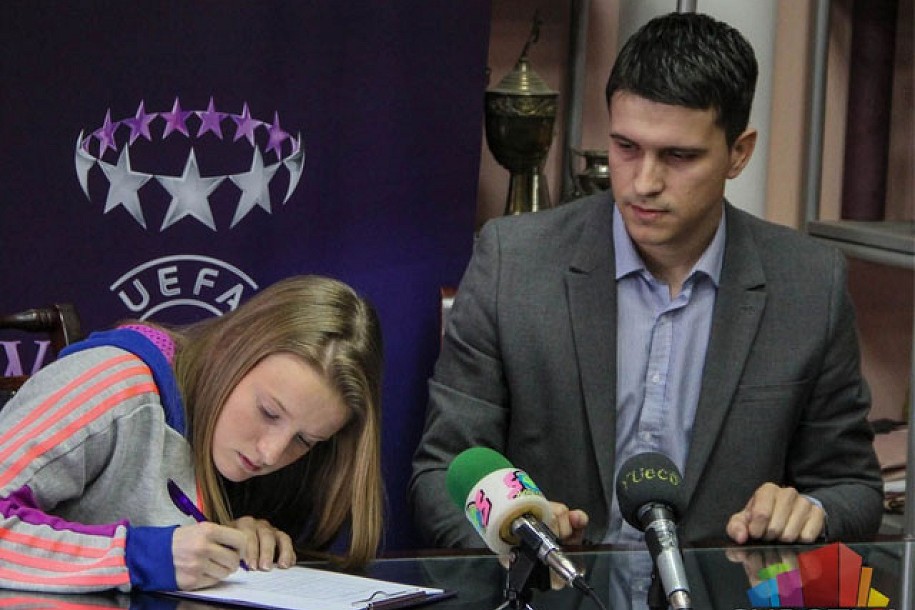 ŽFK "Spartak" predstavio "bombu" na otvaranju prelaznog roka