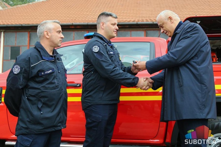 Novo interventno vozilo za Dobrovoljno vatrogasno društvo "Matica"