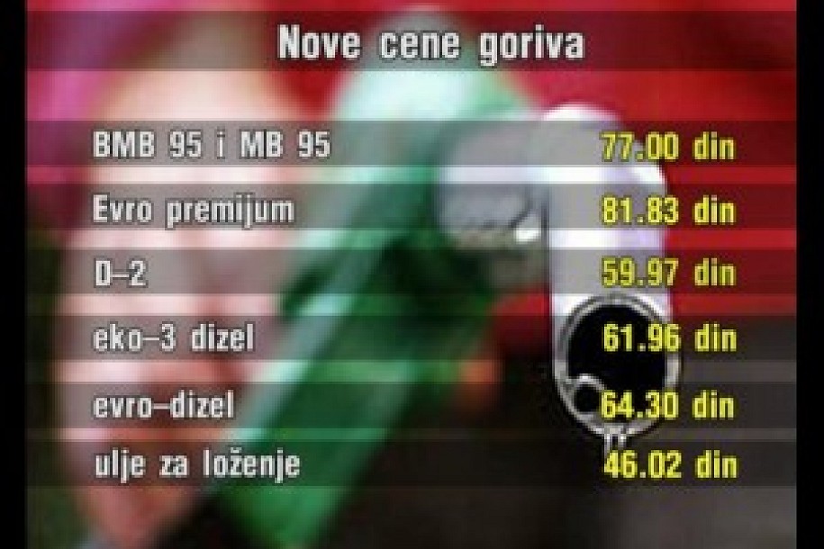 Novo pojeftinjenje goriva