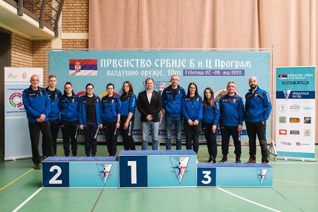 Streljaštvo: Seniorke Spartaka osvojile titulu prvaka Srbije