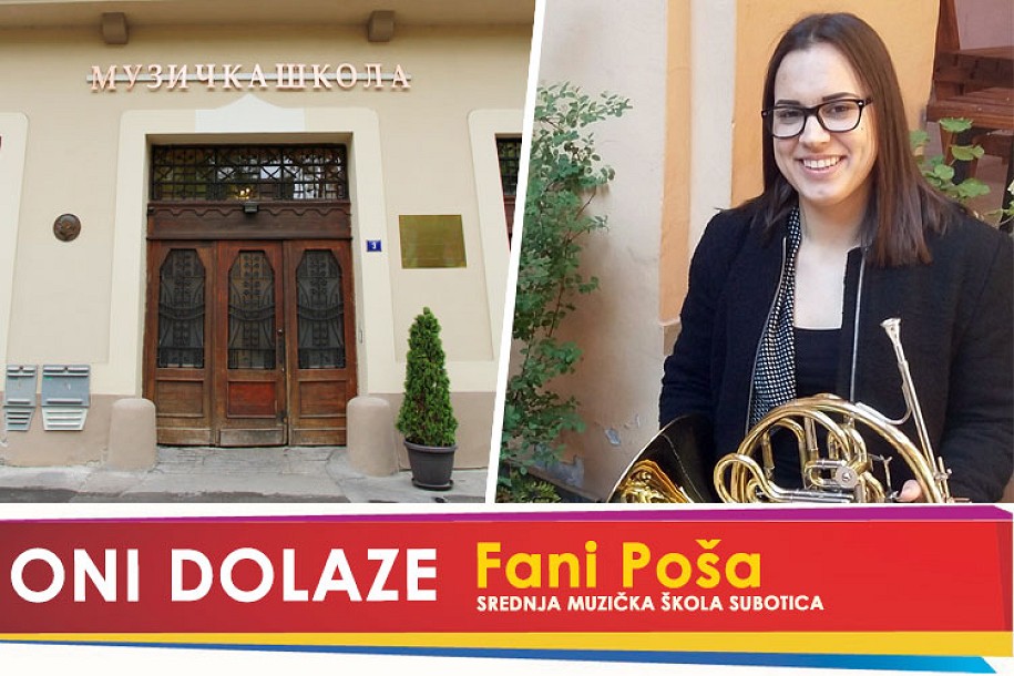 Oni dolaze: Fani Poša, maturantkinja Srednje muzičke škole