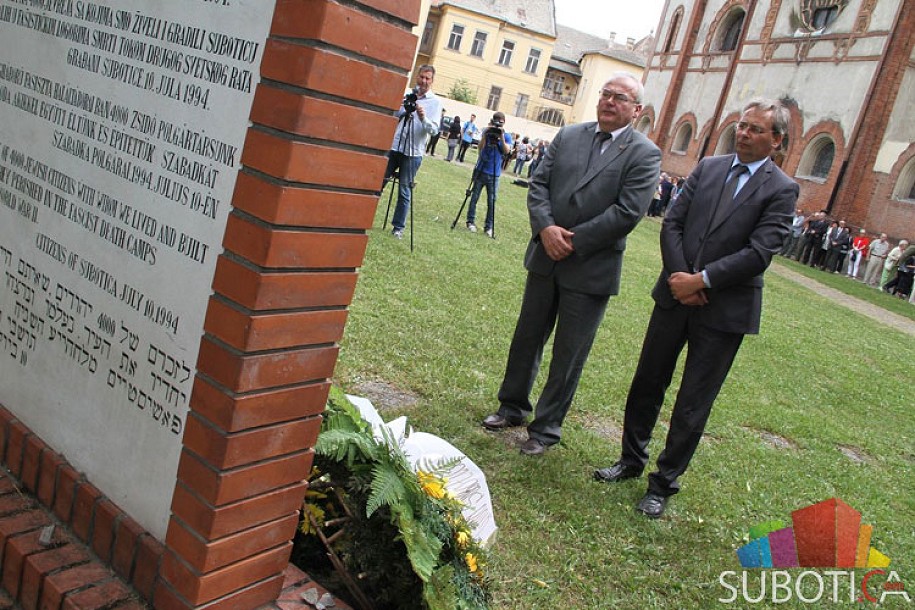 Komemoracija povodom godišnjice deportacije subotičkih Jevreja