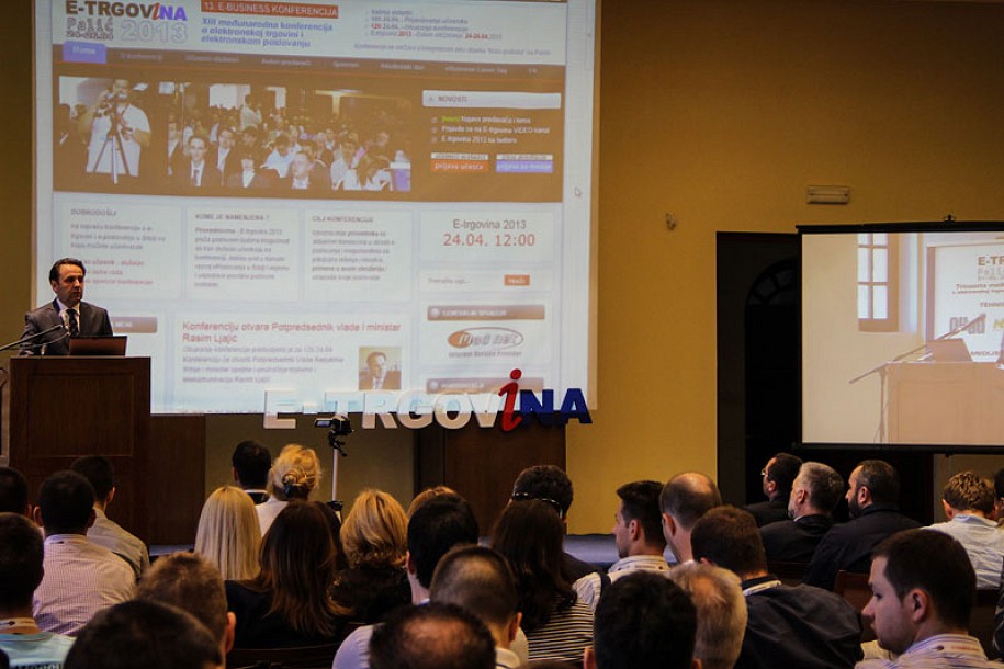 Otvorena 13. konferencija o elektronskoj trgovini - E-TRGOVINA 2013