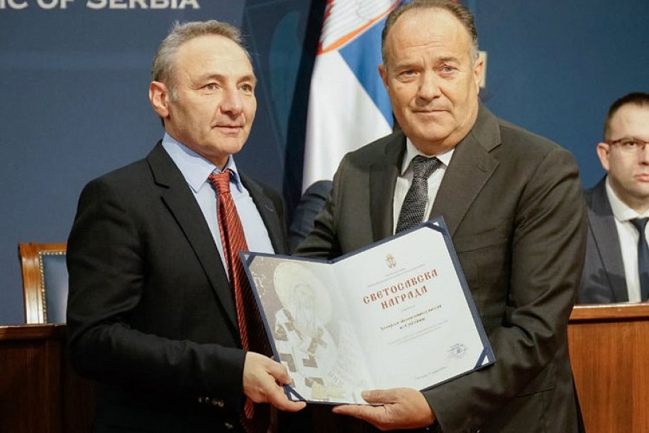 Hemijsko-tehnološka škola dobitnik Svetosavske nagrade