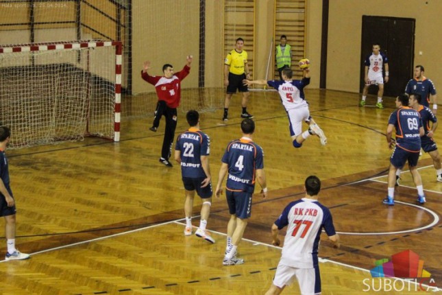 Rukometaši Spartaka pobedili PKB (25:23)
