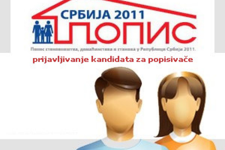 2.300 građana konkurisalo za popisivače