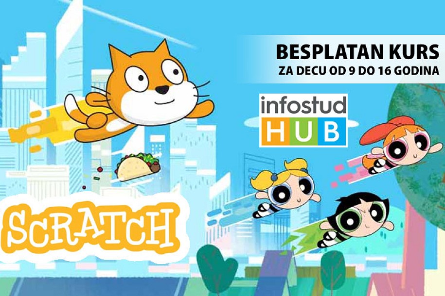 Besplatan kurs programiranja u Scratchu za decu