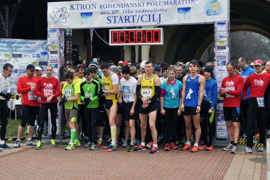 Jubilarni 10.TRON rođendanski polumaraton i SRCEF trka zadovoljstva