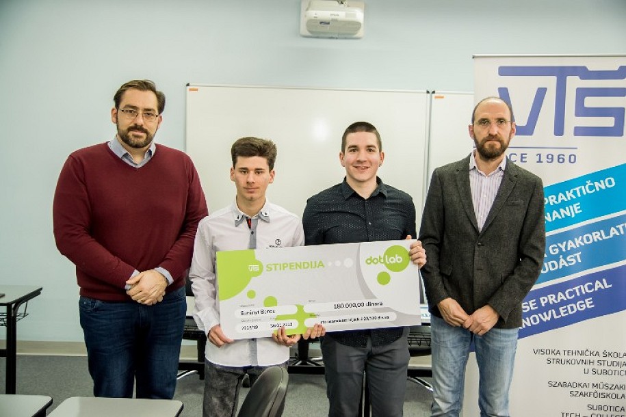 Bence Šuranji dobitnik stipendije kompanije Dotlab.rs