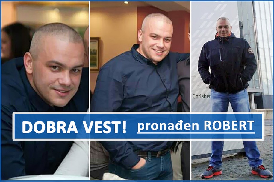 Subotičanin Robert Torma pronađen živ