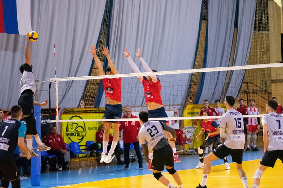 Odbojka: Spartak propustio priliku da još jednom savlada Crvenu zvezdu