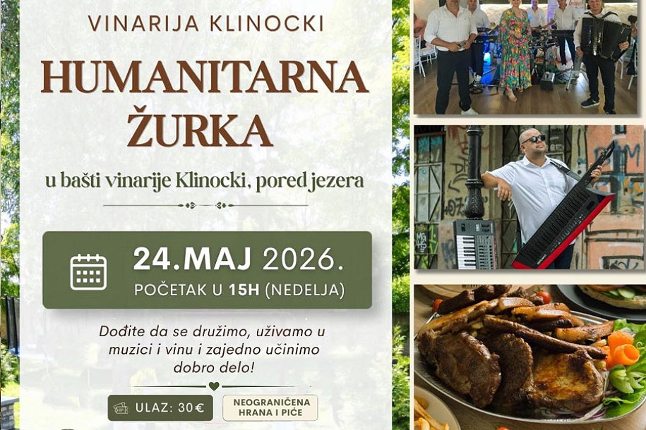 Uz muziku i dobru hranu - donatorski dan za „Kolevku”
