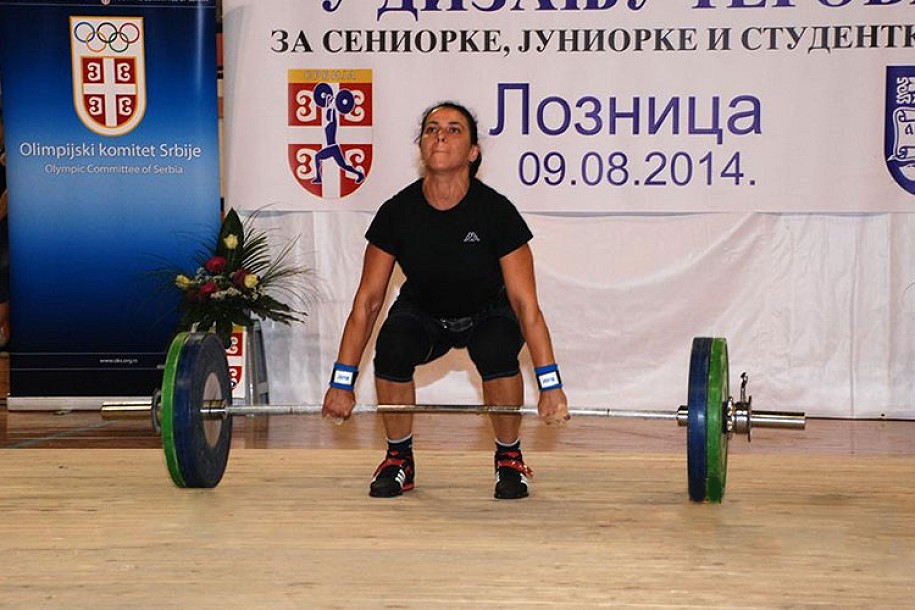 Srebrna medalja za Brigitu Lukač na Prvenstvu Srbije u dizanju tegova