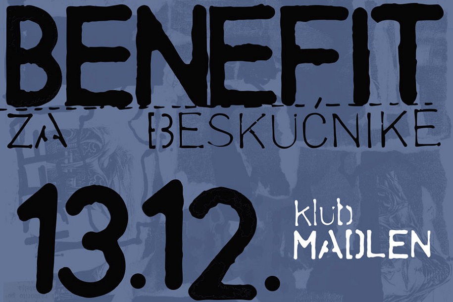 Muzika za solidarnost: bendovi sviraju za beskućnike