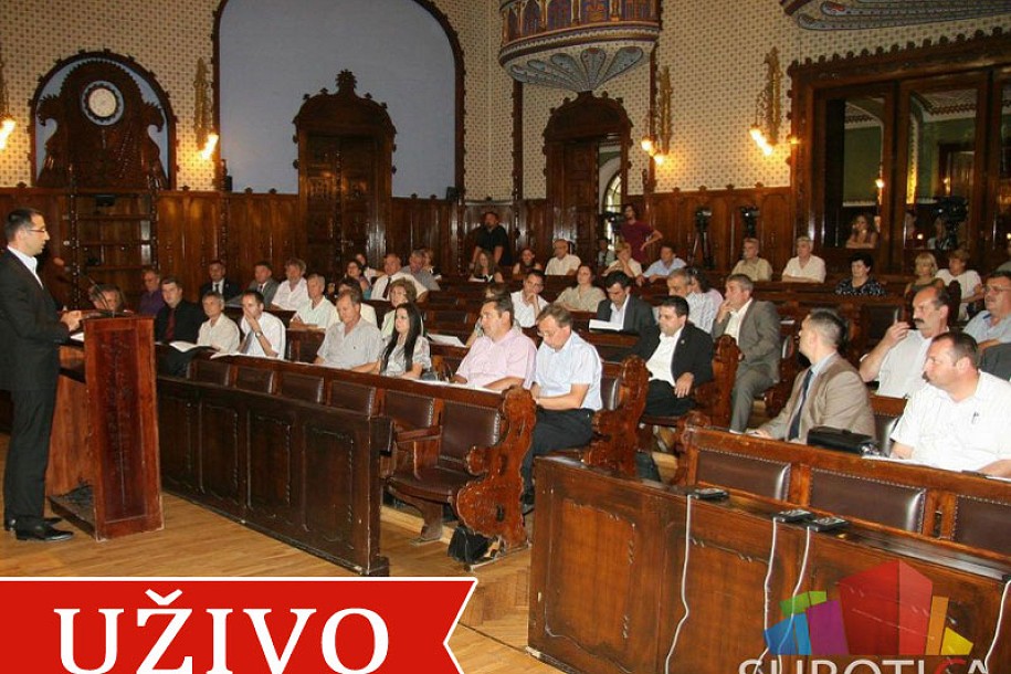 Završen prenos 15. Sednice Skupštine grada Subotice