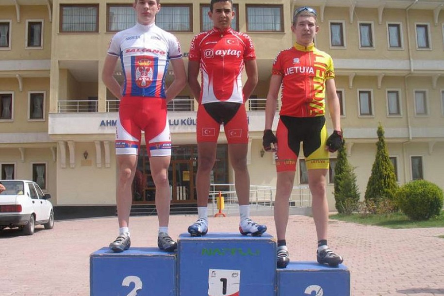 Biciklista Spartaka, Dimitrije Žarković drugi na trci u Turskoj