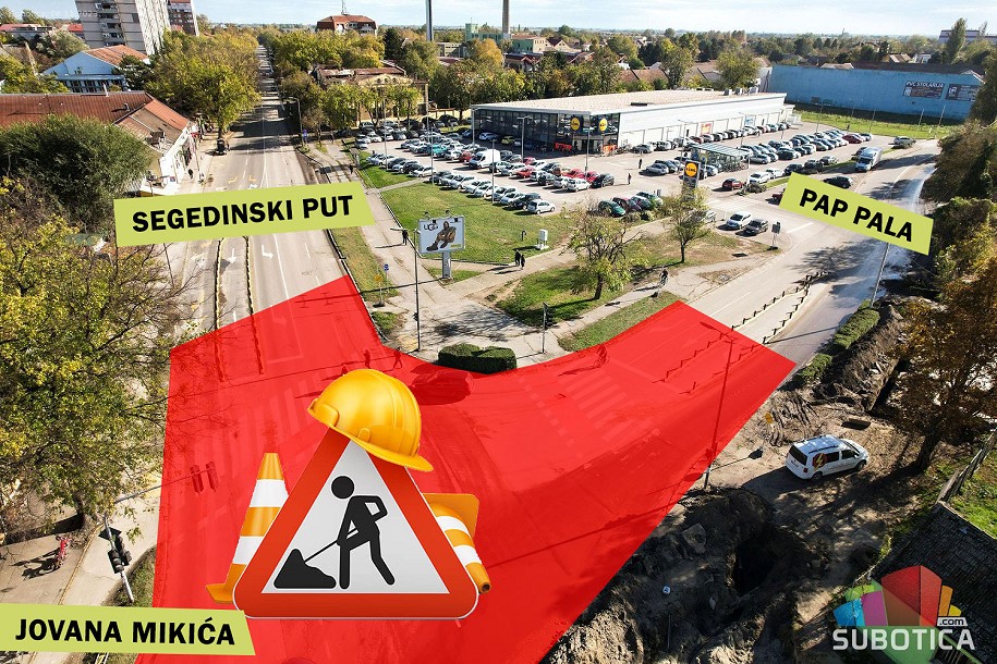 Zatvara se raskrsnica kod Lidla na 10 dana