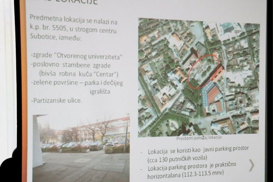Javna rasprava o projektu podzemnih garaža