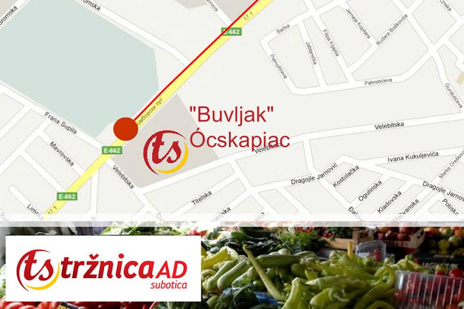 Cene životnih namirnica na Zelenoj pijaci na Buvljaku