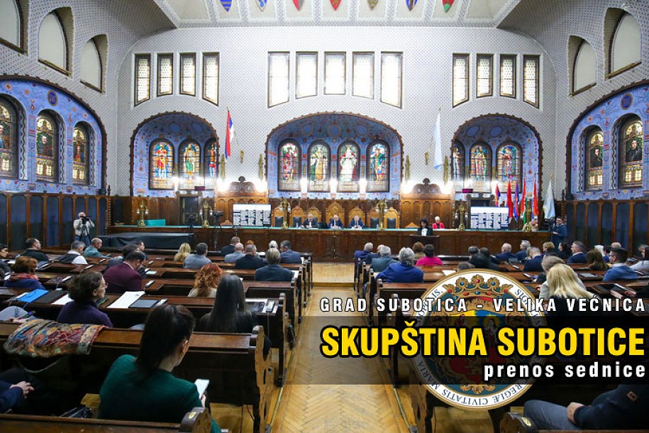15. sednica Skupštine Grada - na dnevnom redu samo dve tačke, jedna je u vezi vrtića u Tavankutu