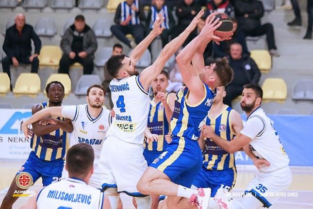 Košarka: Spartak savladao Novi Pazar u gostima (73:78)