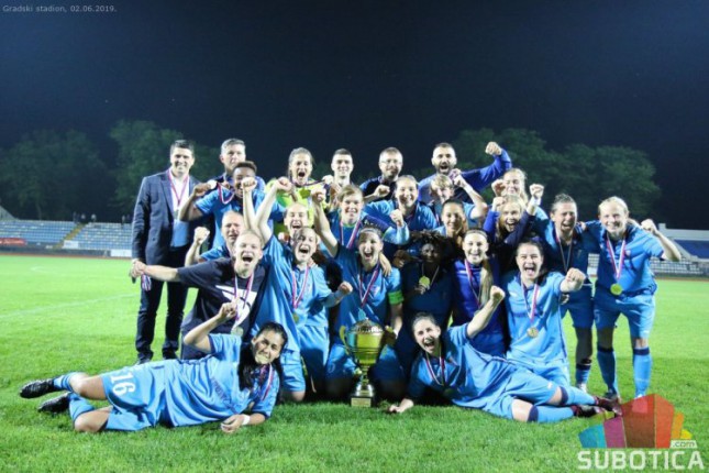 Fudbal: "Golubice" osvojile Kup Srbije, u finalu slavile protiv Crvene zvezde