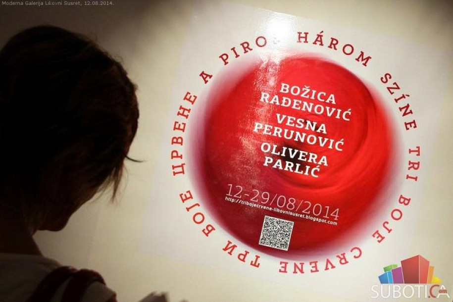 Otvorena izložba "Tri boje crvene"