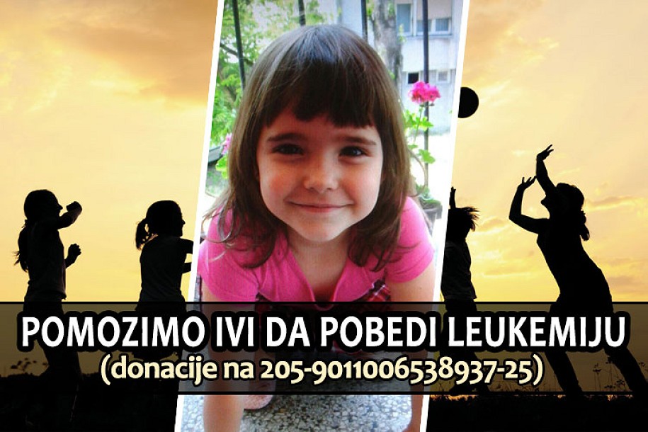 Pomozimo maloj Ivi da pobedi leukemiju