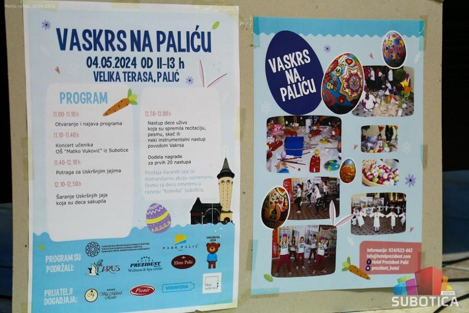 Manifestacija "Vaskrs na Paliću" po šesti put na Velikoj terasi