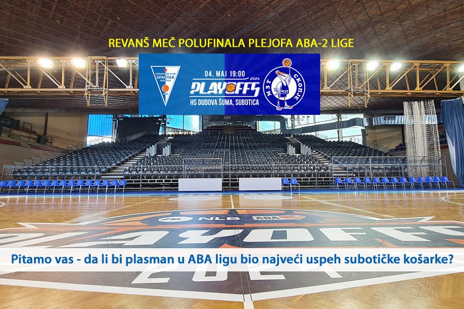 Košarka: Spartak očekuje revanš za finale Regionalne lige, Hala sportova proširila kapacitet za publiku