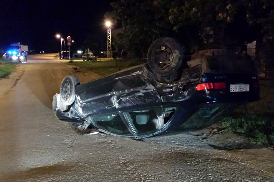 Saobraćajka sa lakšim ozledama na Majšanskom putu