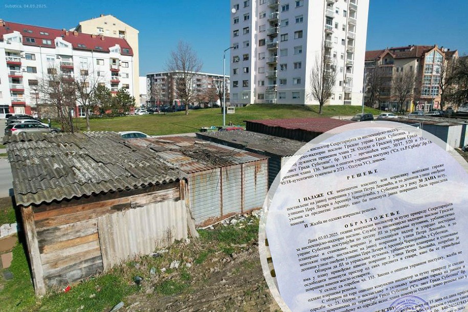 Teče rok za uklanjanje montažnih garaža u ulici Petra Lekovića