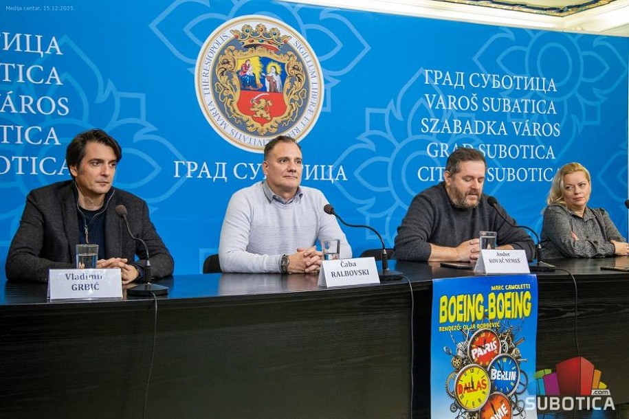 Predstava „Boing-Boing” premijerno na sceni "Jadran" 18. decembra