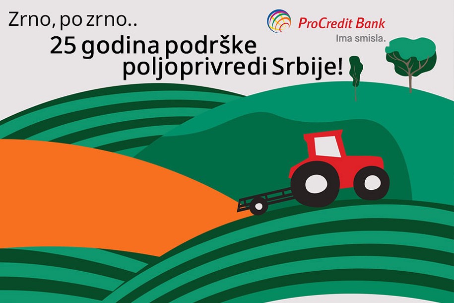 ProCredit banka na Poljoprivrednom sajmu: "Specijalnom ponudom potvrđujemo podršku domaćoj poljoprivredi"